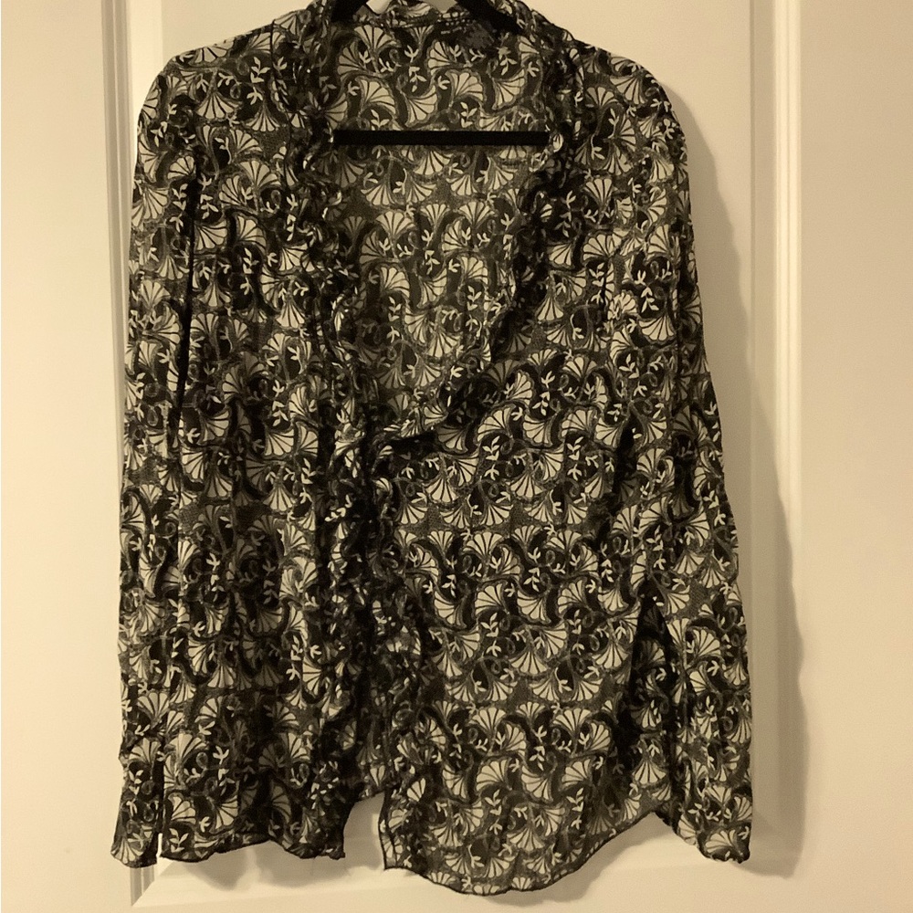Separate sheer wrap